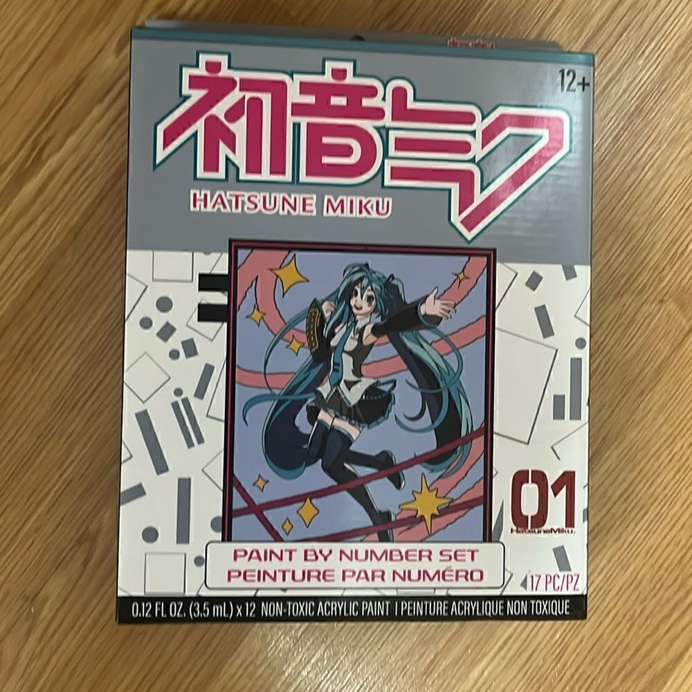 HATSUNE MIKU Paint By Number Set